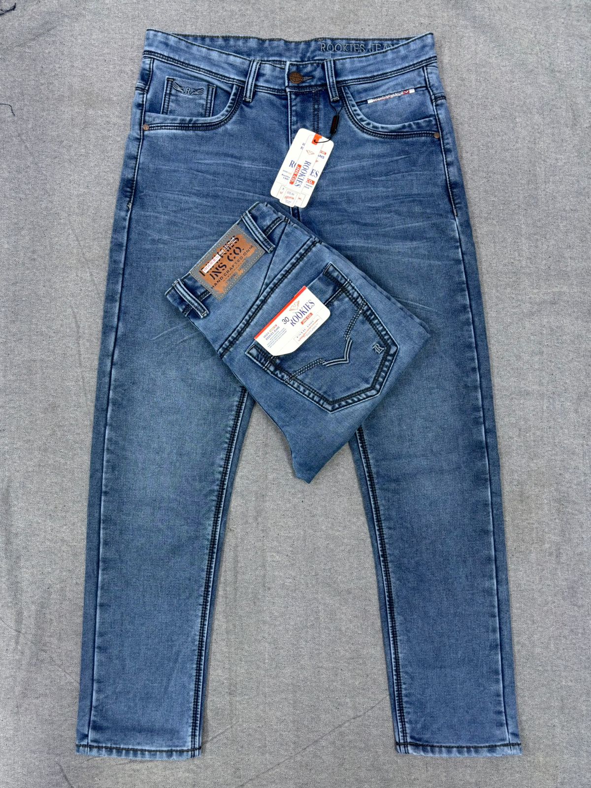 Rookies Streat Jeans Light Blue