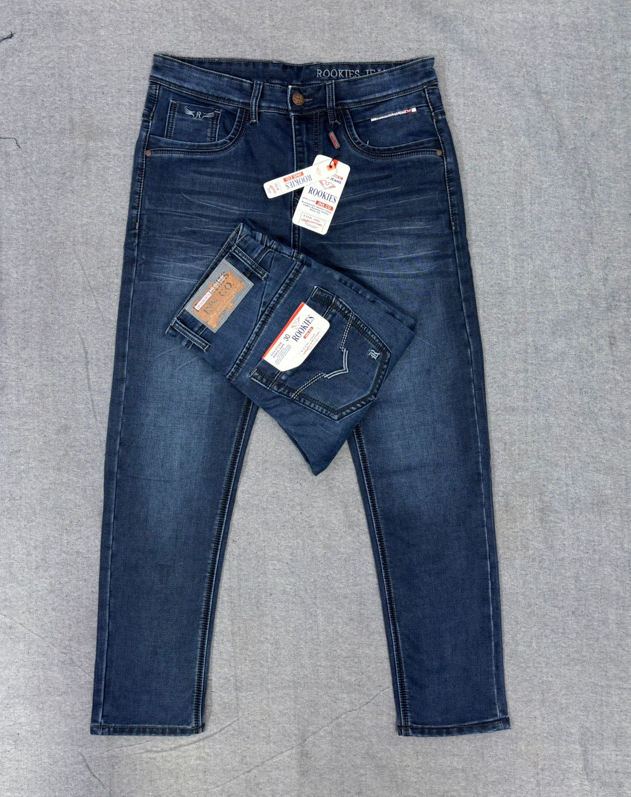Rookies Streat Jeans Dark Blue